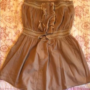 Tube top with pockets